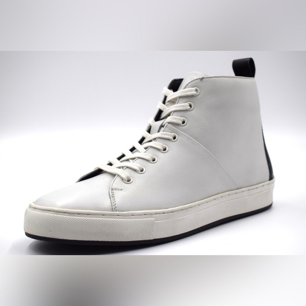 NEW Frances, Nekta Footwear, Designer Sneakers, Leather Sneakers White